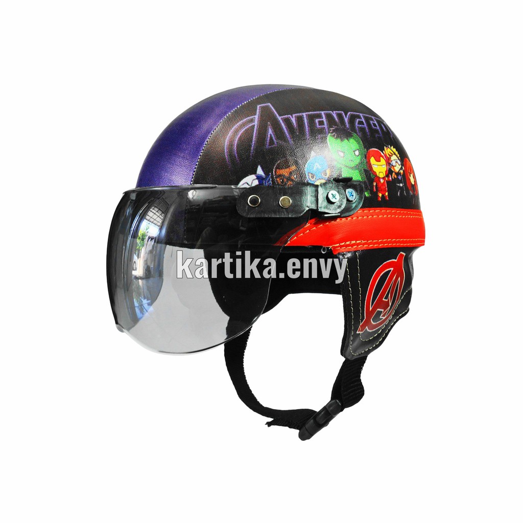 SUPER Helm Anak Balita Retro Avanger