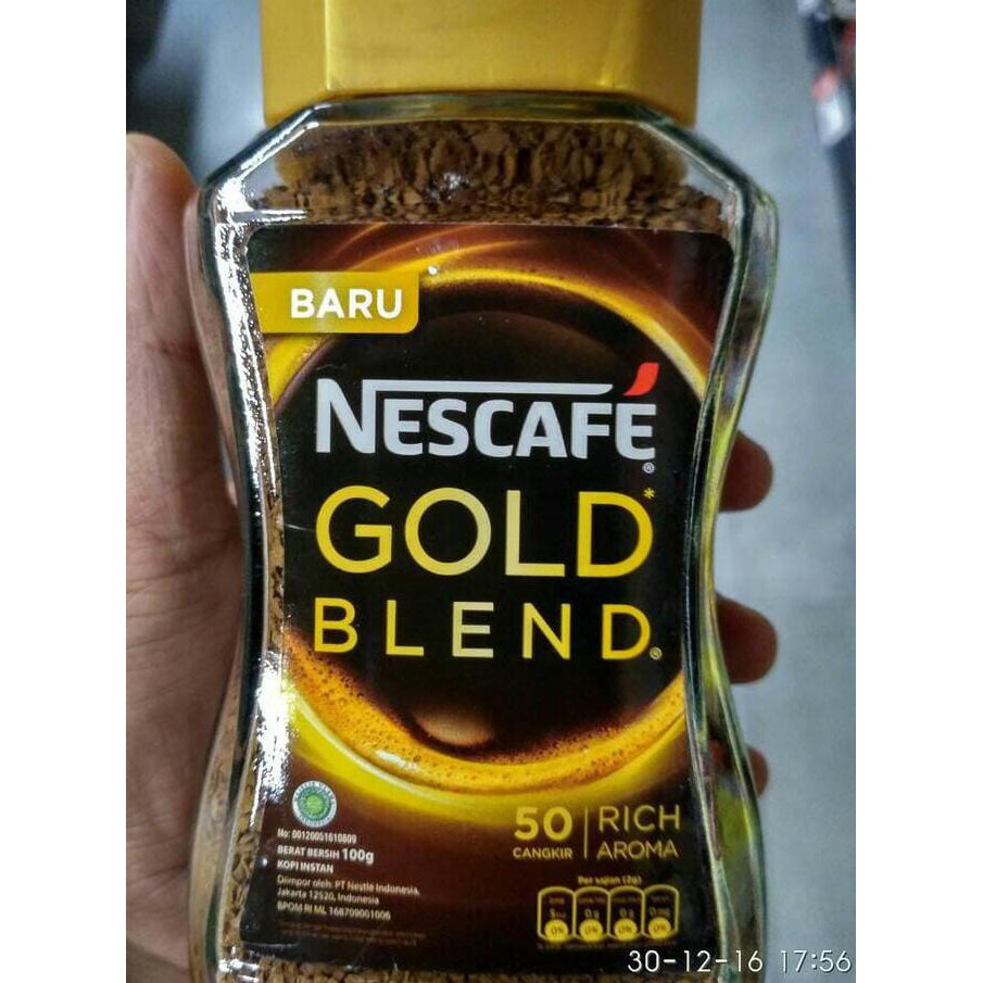 

PROMO NESCAFE GOLD BLEND 100GR