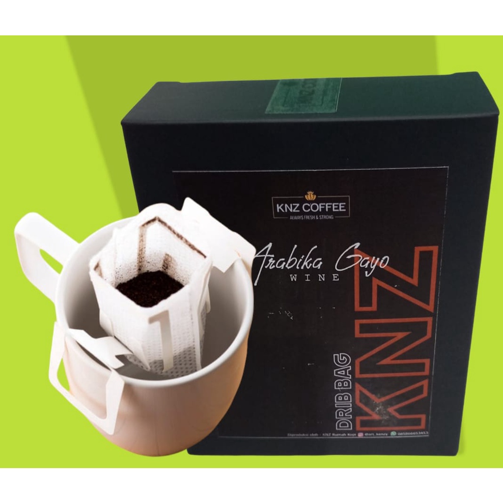 

KNZ Coffee Arabika Gayo 50gr kemasan drip bag isi 5pcs