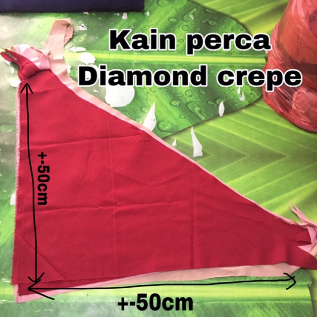 Kain perca diamond crepe