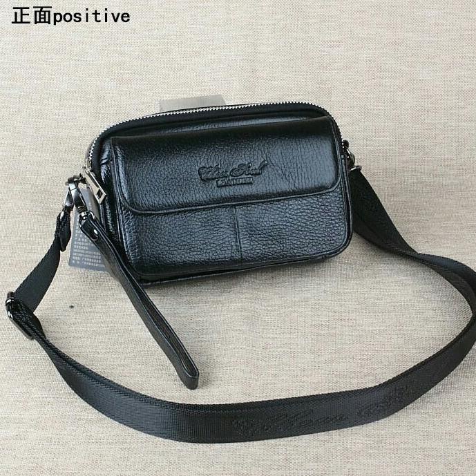 tas selempang mini pria - wanita cheer soul dompet kulit hp