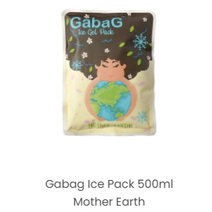 Gabag Ice Gel Pack Icepack Coolpack Pendingin Box ASI atau Minuman Motif Lucu 500gr