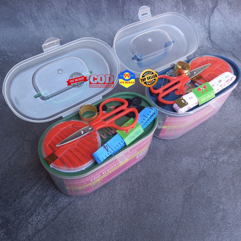 SEWING KIT/alat jahit set/benang jahit/jarum jahit/sewing set