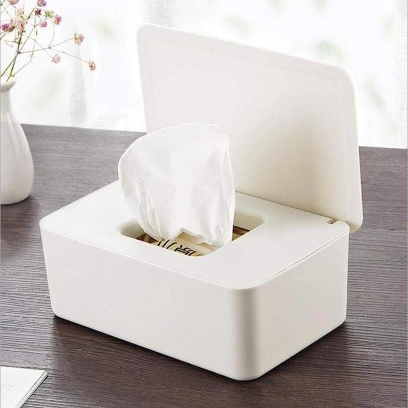 KOTAK TISSUE BASAH / KOTAK MASKER /WET WIPES HOLDER TISSUE STORAGE BOX