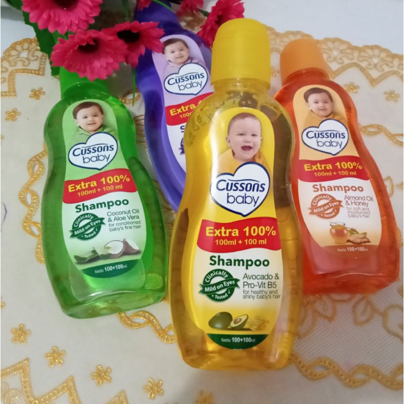 Cussons Baby Shampoo | Shampoo Bayi 100+100 Ml