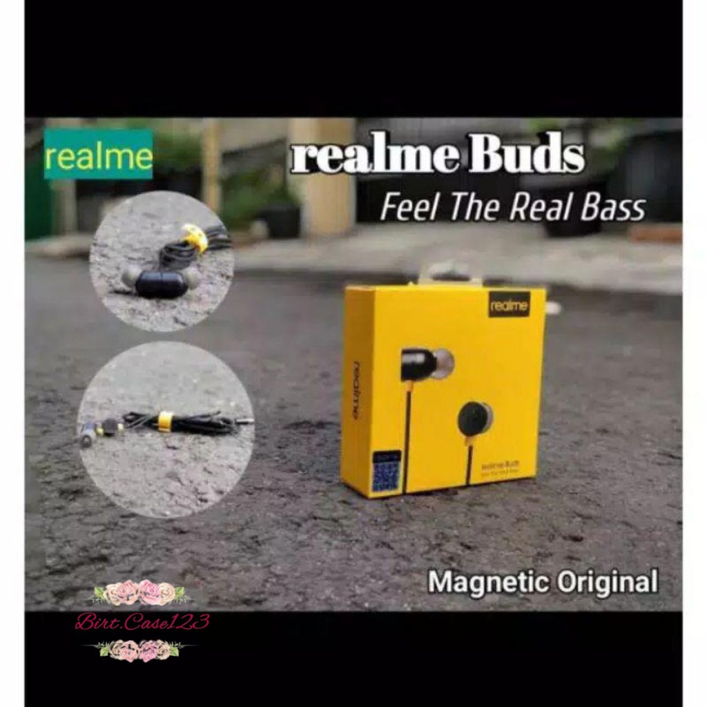 BM062 Handsfree Earphone Headset Realme Suara Bagus BC1706