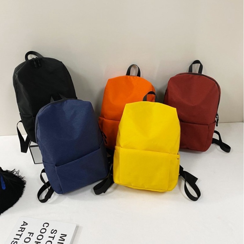 CLIFF Backpack Tas Ransel Semi Mini Polos Casual Unisex Remaja Korean Style By Chikoisme NR