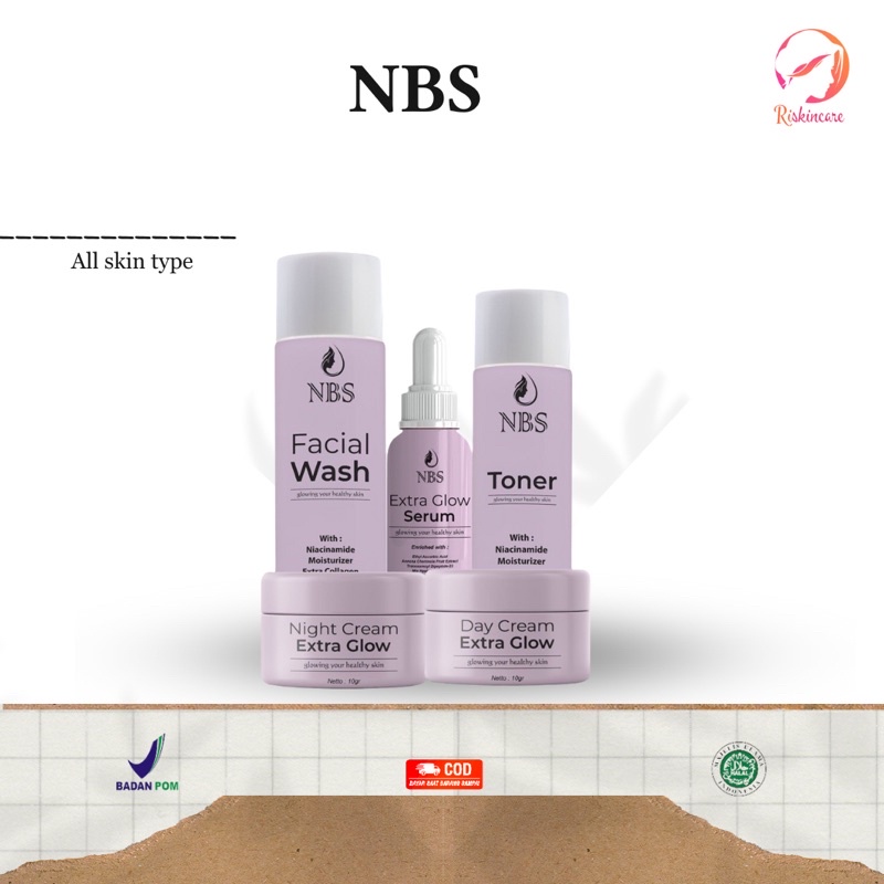 NBS EXTRA GLOW/EXTRAGLOW NBS/NBS SKINCARE/NBS BPOM/SKINCARE BPOM/SKINCARE MURAH/NBS