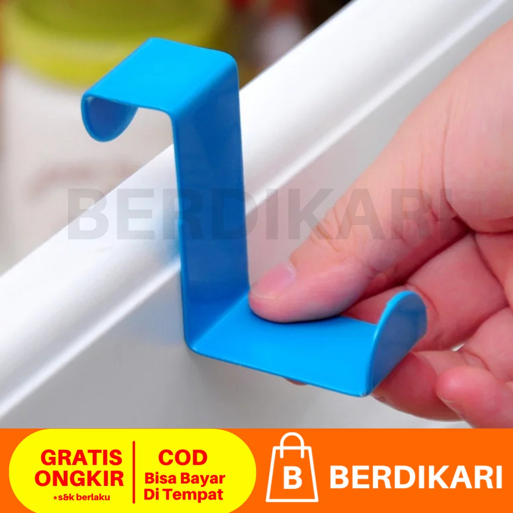 Gantungan Hook Pintu Warna Silver