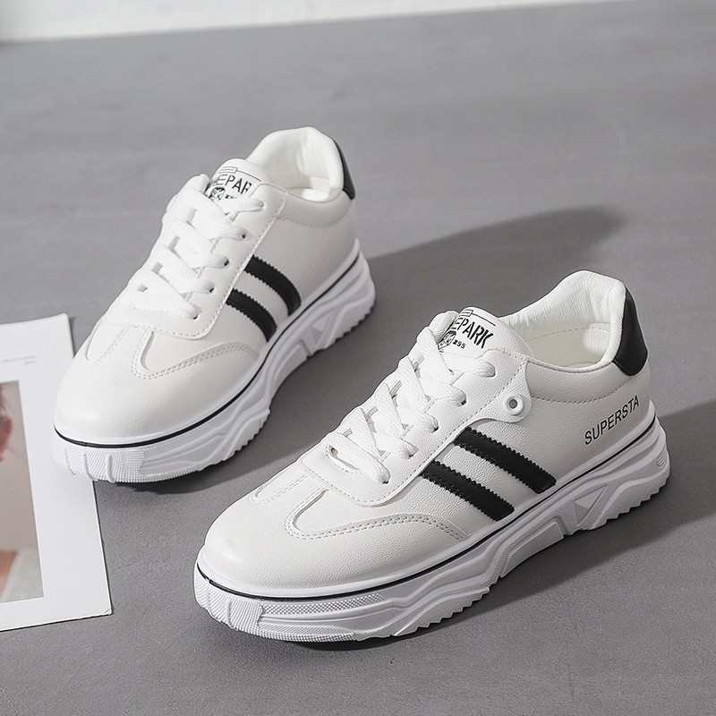 ELFYDO - SHS018 Sepatu Sneakers Sepatu  Korea Casual Sepatu Wanita Korea Ulzzang