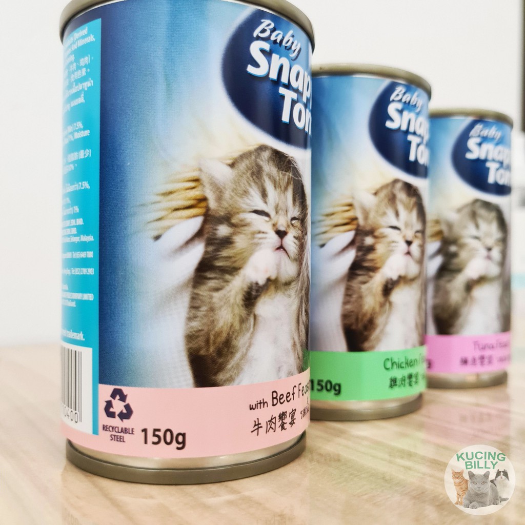 Baby kitten Snappy Tom 150gr