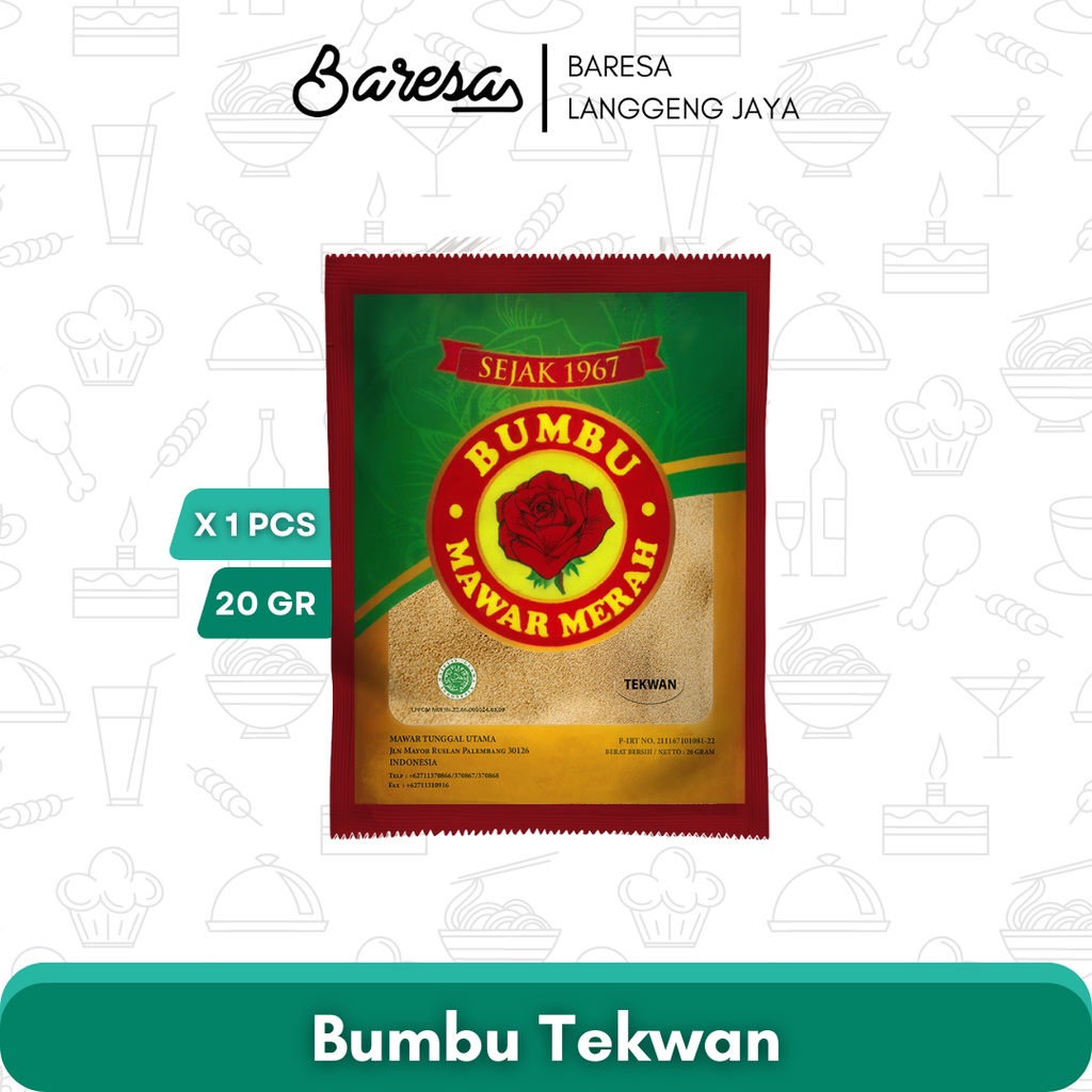 Bumbu Mawar Merah Tekwan 20 gr