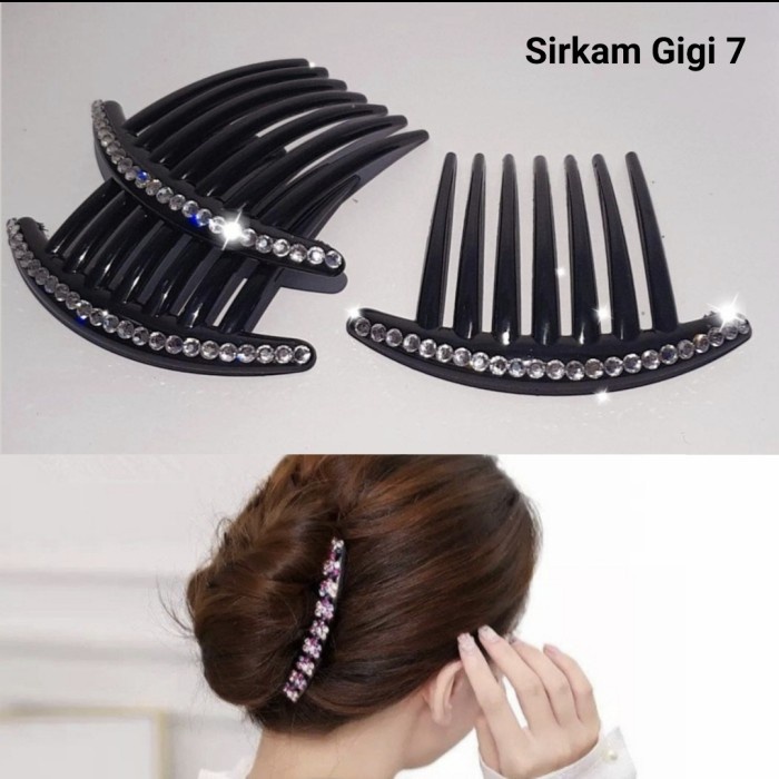 KCW-Sirkam Sanggul Rambut Gigi 7 Wanita Made In Korea