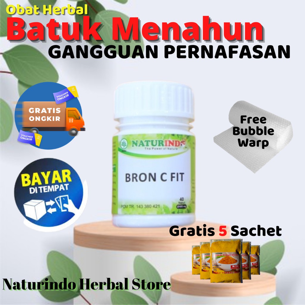 

Obat Batuk Berdahak Paling Ampuh Herbal Bron C fit Naturindo