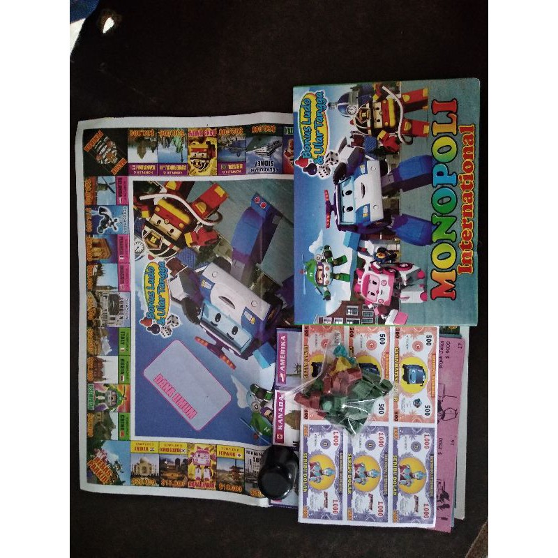 Mainan Monopoli Games Monopoly Internasional Catur Ular Tangga — 8