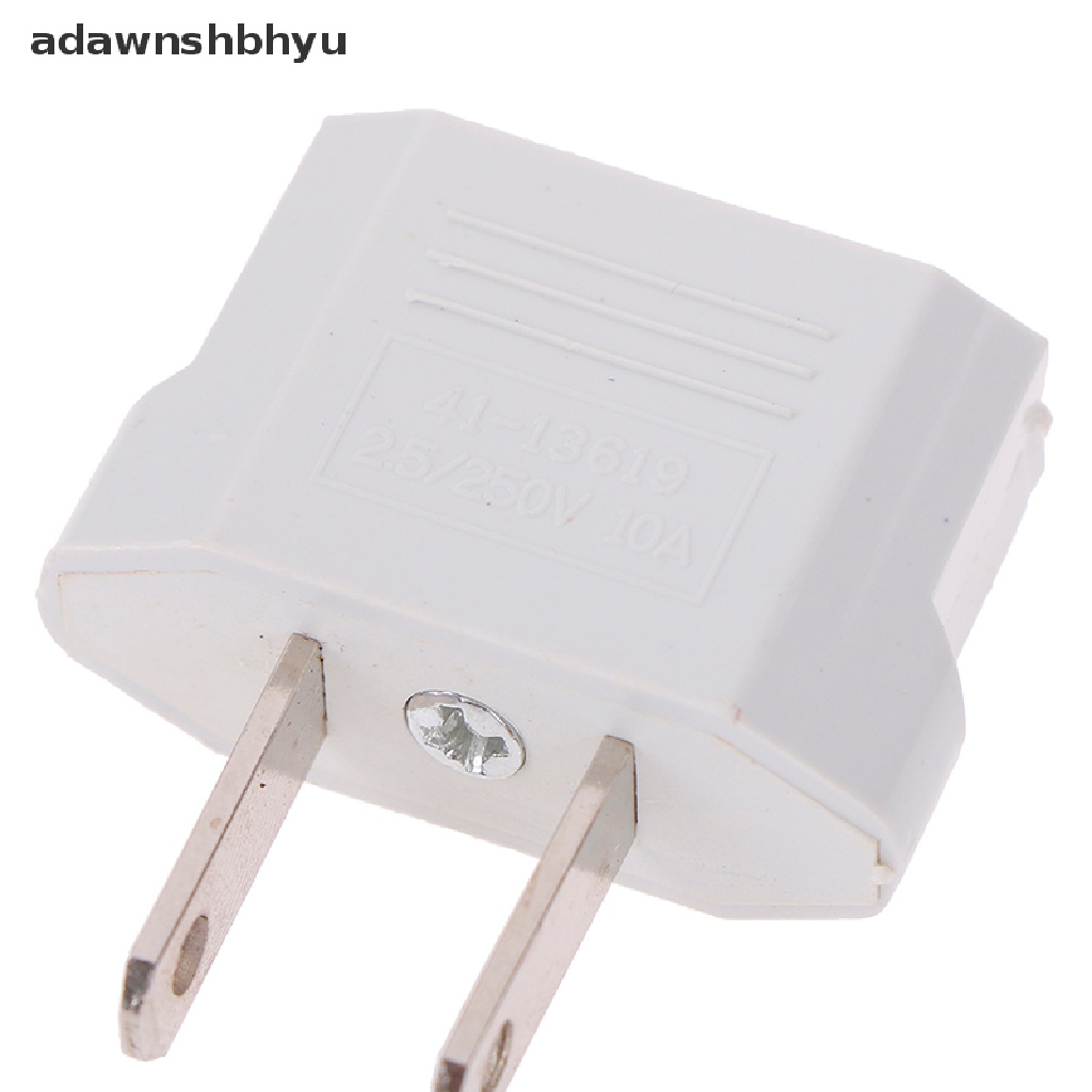 Adawnshbhyu 4Pcs Eropa usa eu to us plug us to eu plug travel charger adapter converter