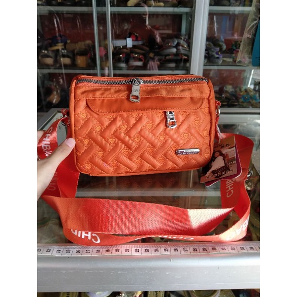 tas selempang chibao ori