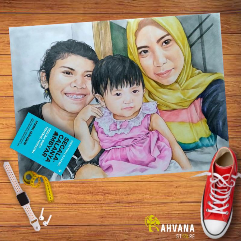 

Karikatur wajah Lukis / Hadiah Ulang tahun / Hadiah Wisuda / Jasa Lukis Wajah / Kado Pasangan