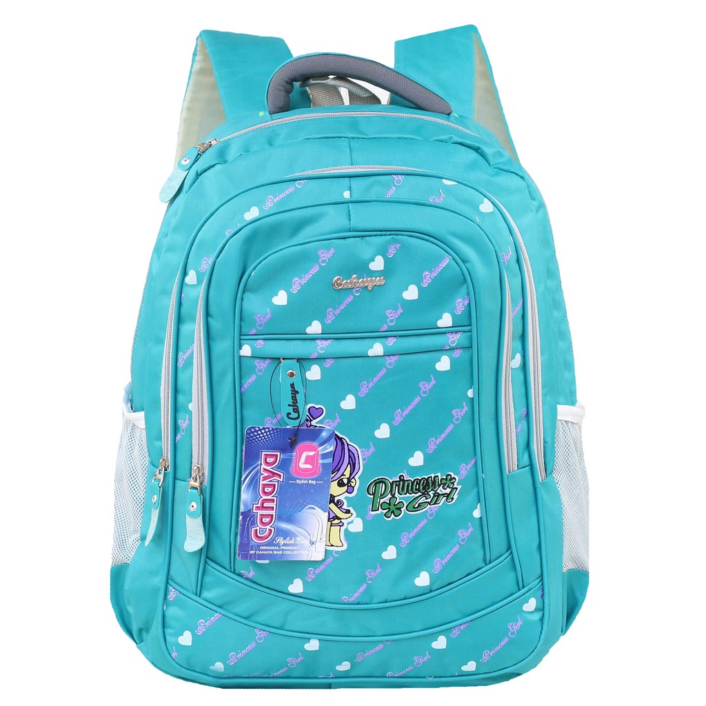 Tas Anak Perempuan Cahaya Princess Tosca Tas Sekolah Anak Ransel Anak Perempuan SD Berkualitas Backpack Anak Cewek Cahaya Bonus Raincover Muat Laptop LKS Buku Tema Buku Paket Kapasitas Besar jahitan Kuat Bahan Tebal Impor Tas Les Ngaji Seklolah TPA TPQ