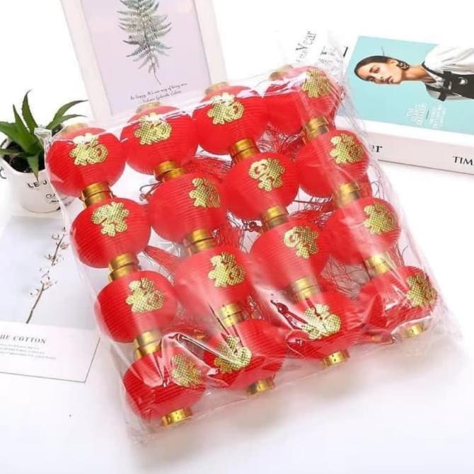 

Lampion Imlek Fu Hoki 12cm isi 6pc [[[TERBARU BISA COD]]]