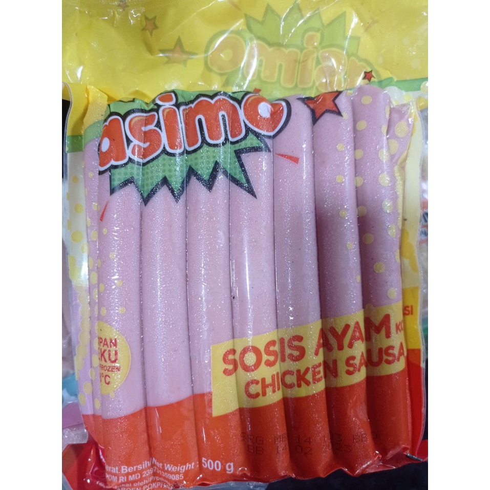 

Sosis Asimo / Bungkus