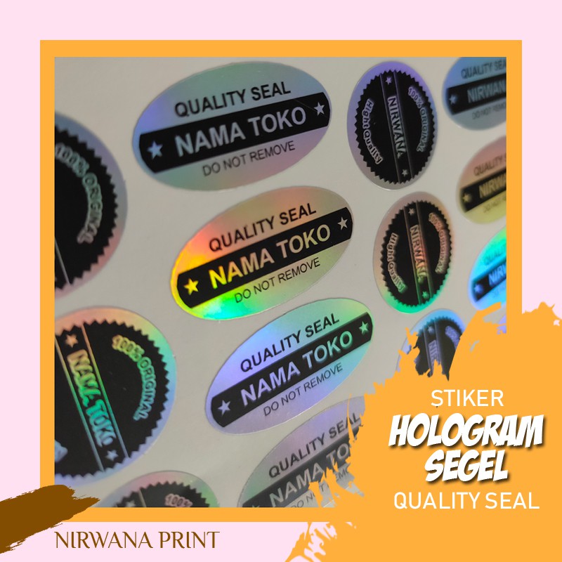 

Stiker Hologram Original | Stiker QC PASS QUALITY SEAL MURAH BISA PAKAI NAMA TOKO