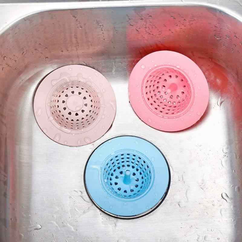ZZ01- Saringan Wastafel Bulat Dapur Silikon Tutup Filter