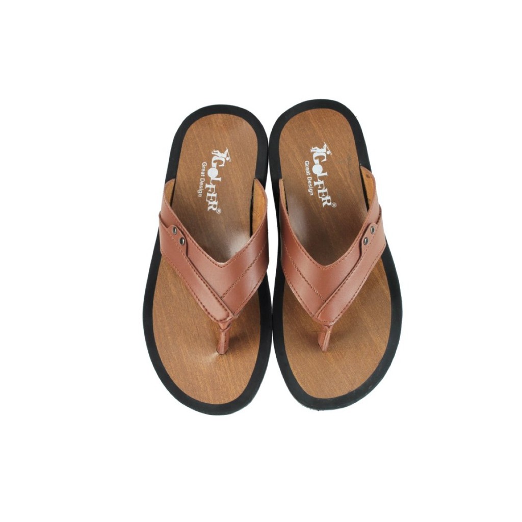 SANDAL JEPIT PRIA BROWN 38 sd 43