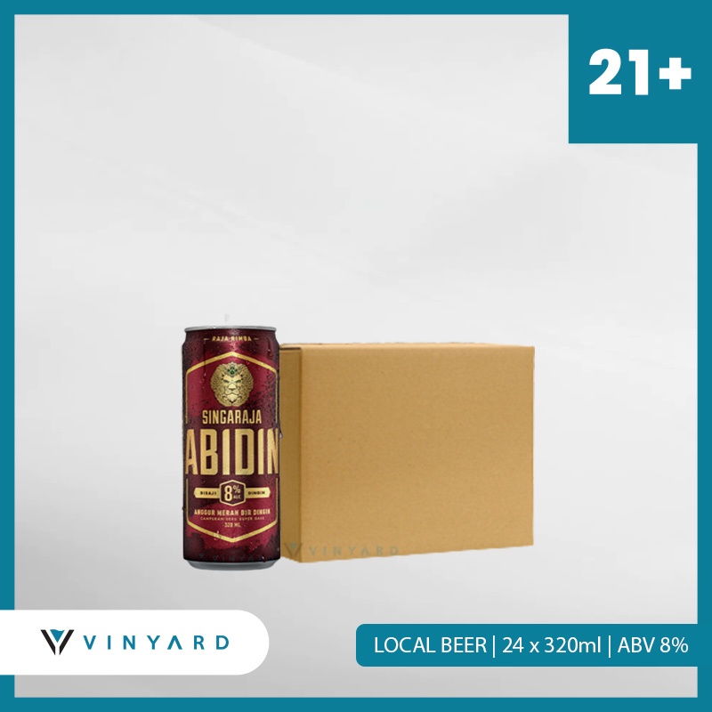 Singaraja Abidin Can 320 ml PROMO ( 24 PCS ) 1 KARTON