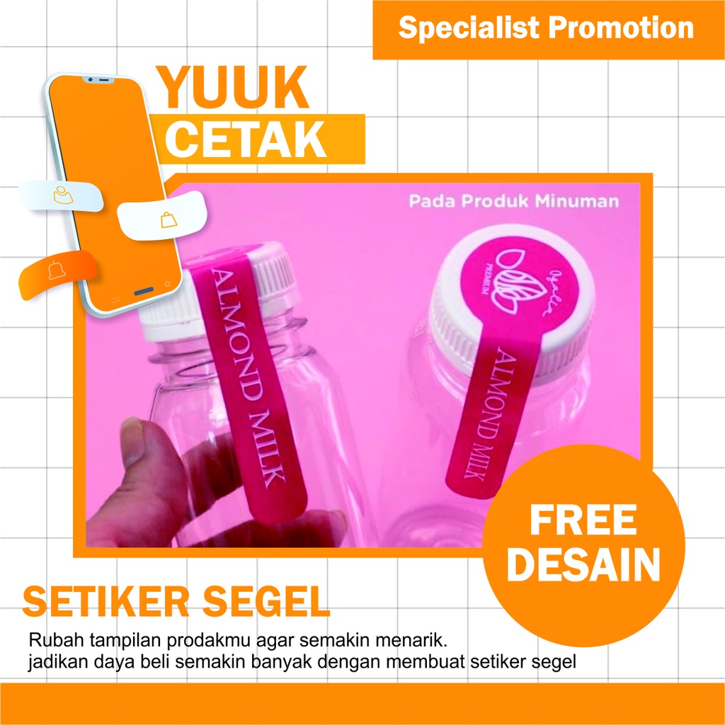 

SETIKER SEGEL / STIKER SEAL LABEL / STIKER BOTOL / STIKER BELT / STIKER TOPLES / STIKER IDUL FITRI / STIKER KEMASAN