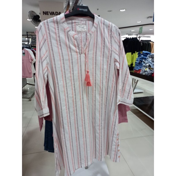 TUNIK GARIS WANITA TRISET ORIGINAL