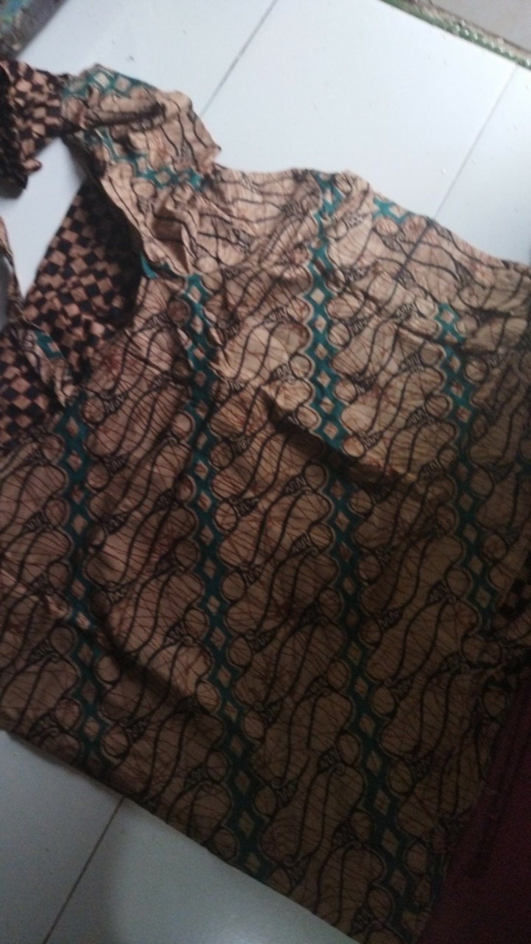 Gamis Batik Modern, Manggar, Padi, Sekar, Cantik, Kubis, Kipas, Bunga