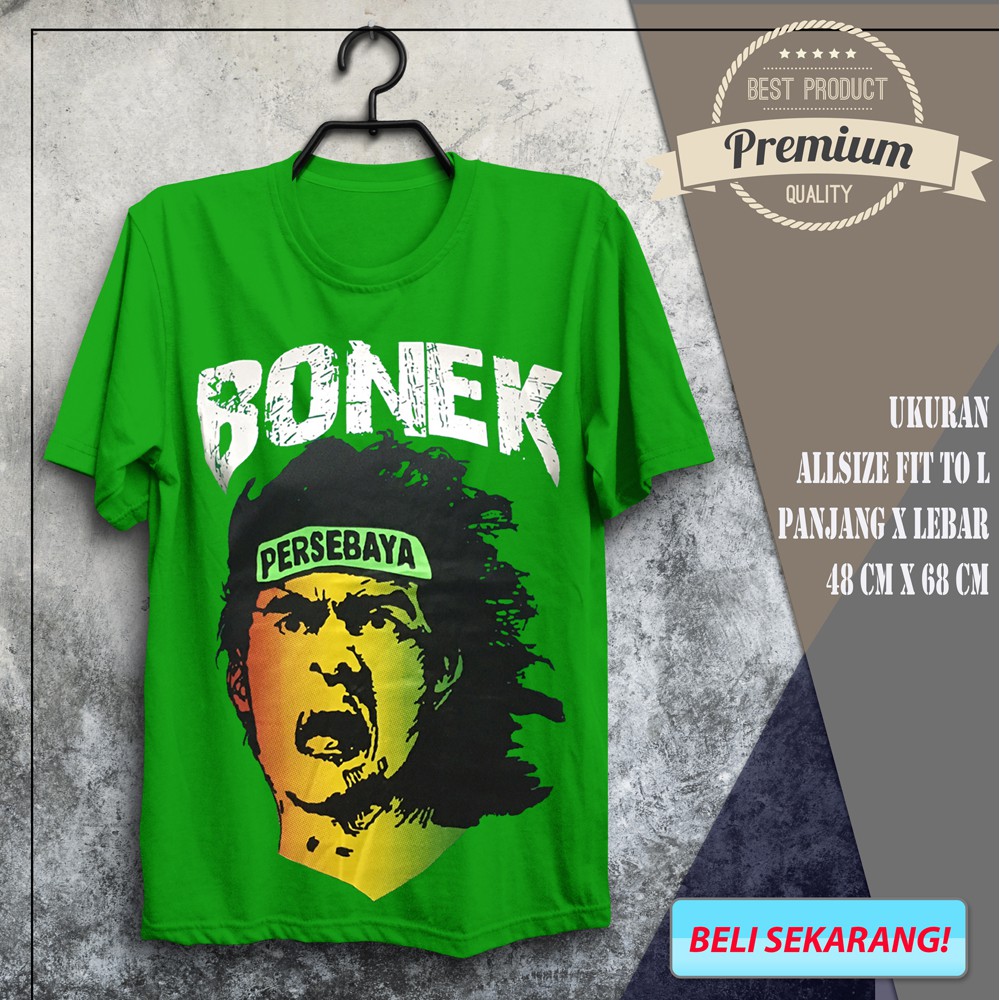 Jual Pakaian Cowok Pria Kaos  Baju Bola  Lokal Persebaya 