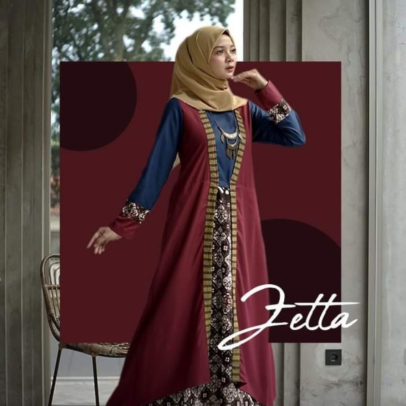 GAMIS ETNIK BATIK SHAFIY GBL ZETTA
