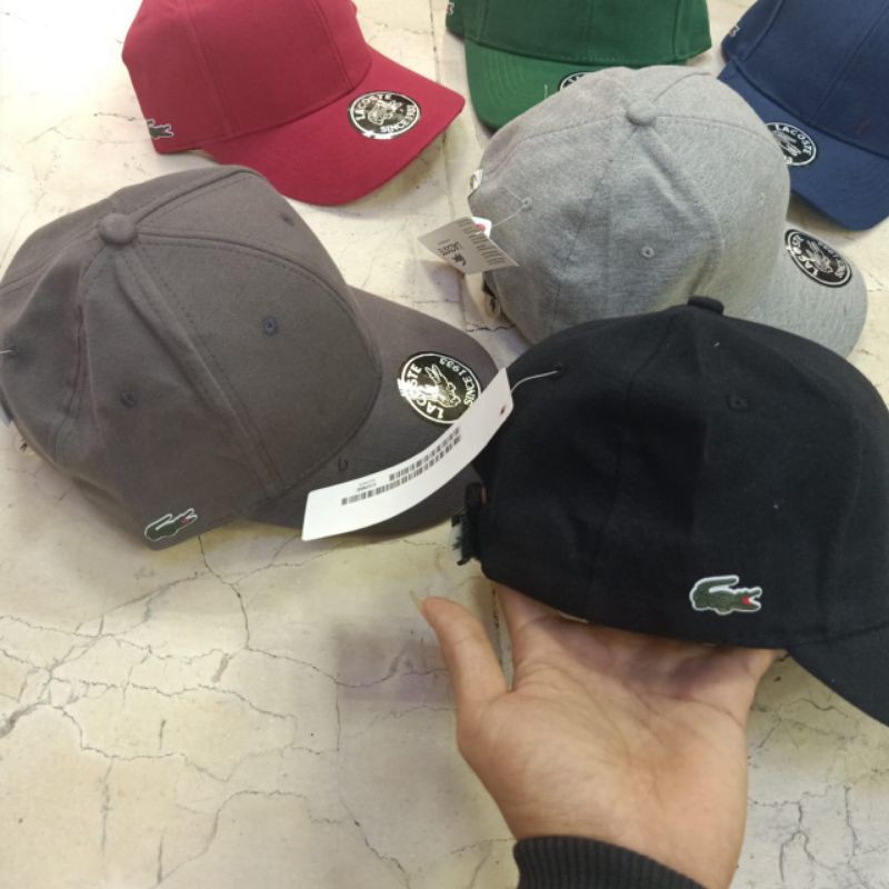 Topi Baseball Lacoste Premium Quality