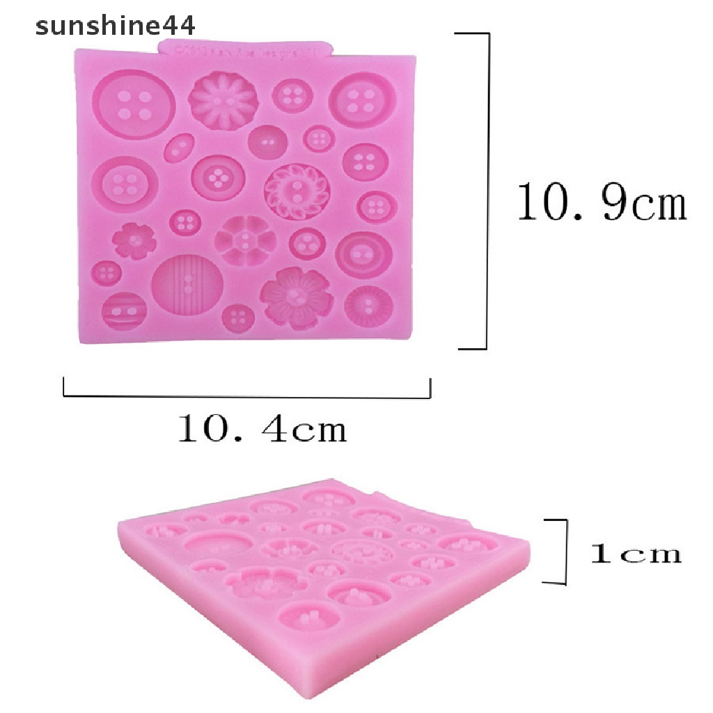 Sunshine Cetakan Kue Bentuk Koin Bahan Silikon