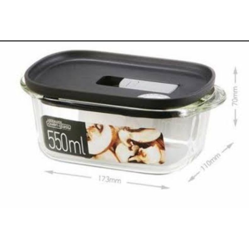 Lock and lock oven glass steam hole