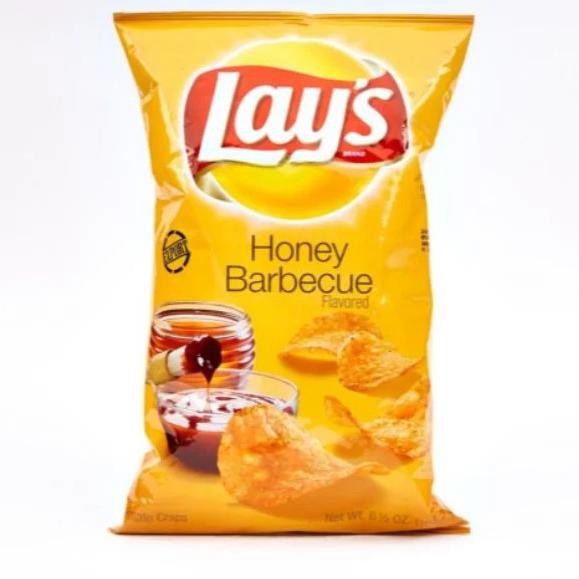 

Lays Potato Chips Honey Bbq 6.5oz ready produk