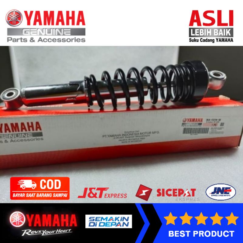SHOCKBREKER SHOCK SEKOK SHOK SOK BELAKANG YAMAHA YT115 YT 115 RX KING COBRA RXK RX KING YT115 HITAM 