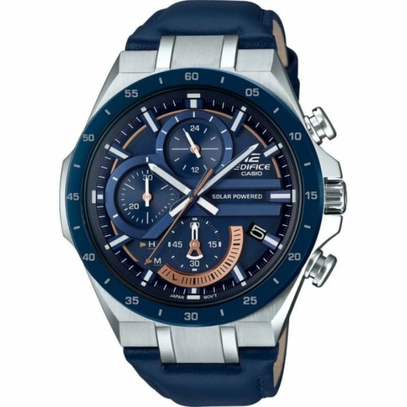 Jam Tangan Pria Merk Casio Edifice Type EQS-920 Original Bm Free Box Set