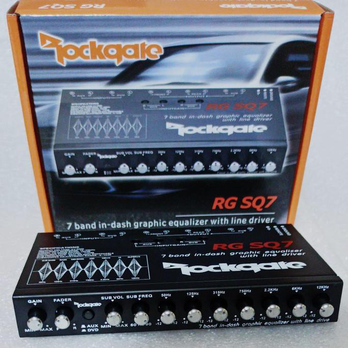 Parametrik Equalizer Rockgate RG SQ7 - 7 Band Pream - Dinasti Audio
