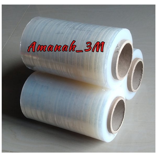 

Dijual PLASTIK WRAPPING LEBAR 15 CM STRETCH FILM Murah