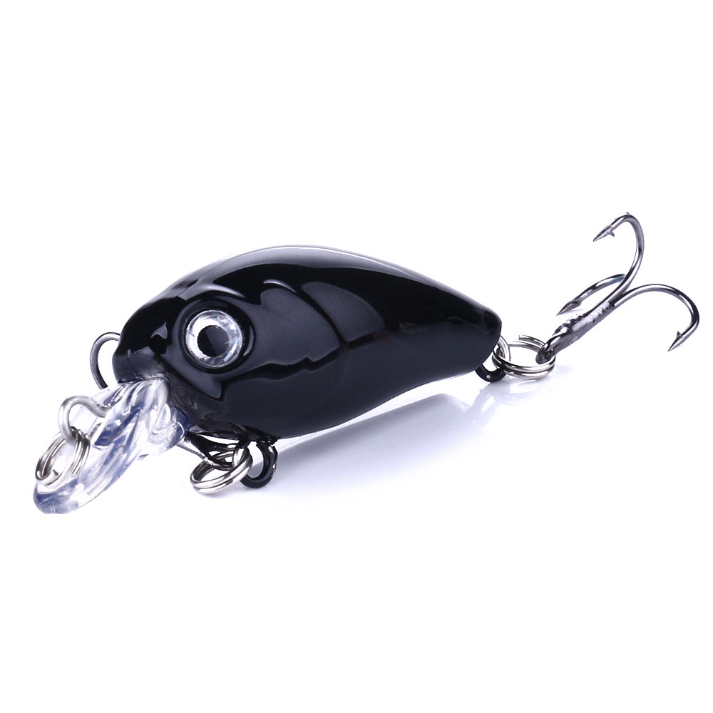 HENGJIA 1PCS 4.5cm/4g Crankbait Umpan Pancing Swimbait Fishing Lure Bait Tackle Ikan Bass