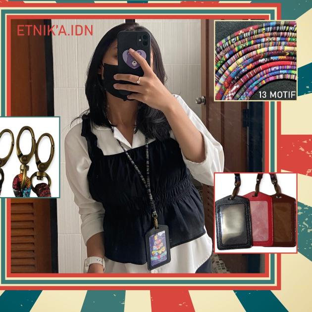 

DAPATKAN SEGERA ✴ LANYARD TENUN / ID CARD HOLDER TALI+