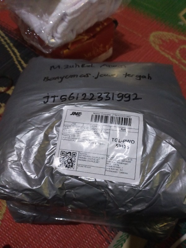 (couple Family) Batik Couple Keluarga Sania Ruffle Ori Ndoro Jowi Dnt