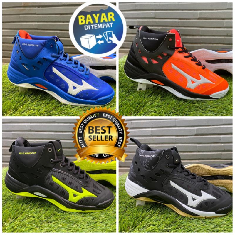 SEPATU VOLLY MIZUNO WAVE MOMENTUM MID - SEPATU MIZUNO WAVE MOMENTUM MID - SEPATU MIZUNO MOMENTUM - S