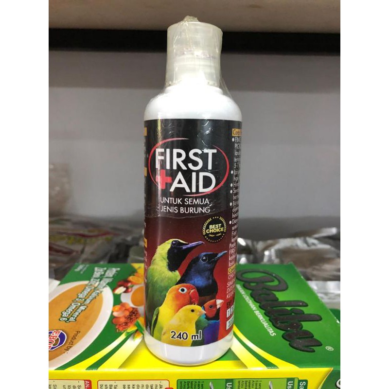 Unique First Aid Larutan Obat Burung Setara Marvel Aid 240ml