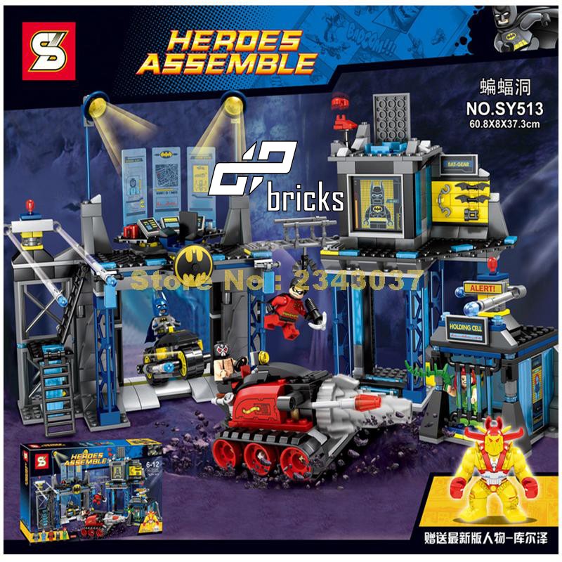 SY 513 Super Heroes Batman The Batcave lego