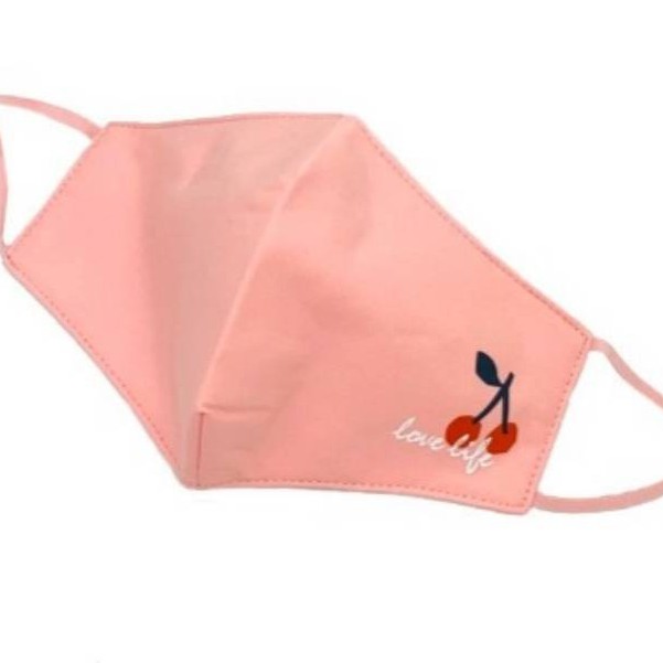 

La Floret 1 pc MC- 25 CHERY PEACH Masker Kain Non-Medis 3 ply