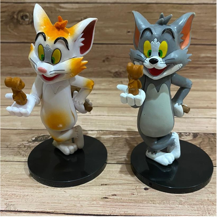 Tom And Jerry pajangan Figure Set / Mainan Anak Tom And Jerry